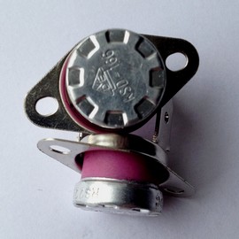 Биметаллический терморегулятор (термостат) для фритюрницы KSD-166. 